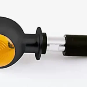 Angebot SHIN YO Bulls Eye Lenkerendenblinker schwarz/orange (Paar), vorn