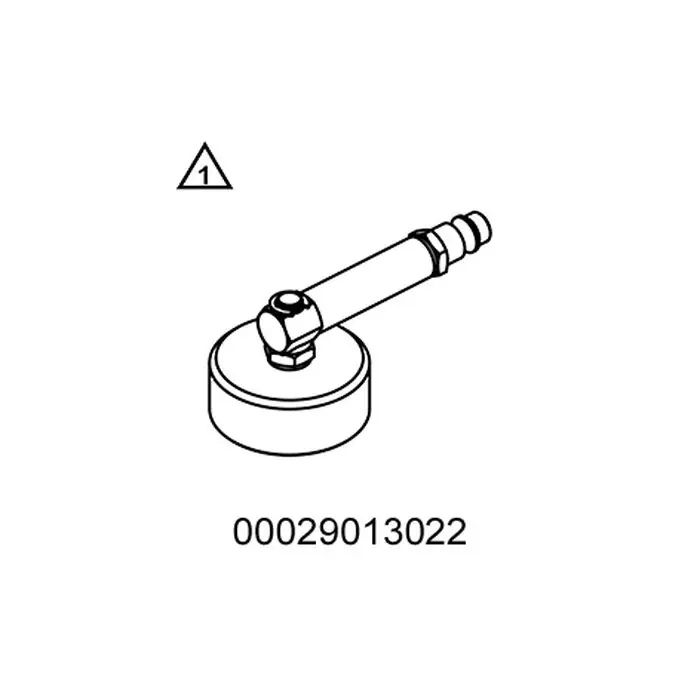 Entlüfterdeckel (rund mit Winkelanschlus Markenware