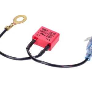 Kondensator außenliegend für Piaggio Bravo, Ciao, Si, Boxer , EC1, Citta, Super Beliebt