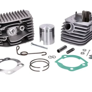 Zylinderkit Tuning d=43mm 63ccm, 10mm Kolbenbolzen für Piaggio / Vespa Ciao, SI, Bravo Versand Am Gleichen Tag