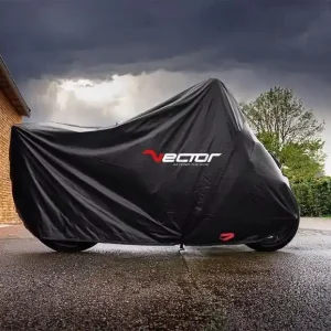 Preisreduziert HIGHSIDER Outdoor Abdeckplane Schwarz passend für Motorrad & Scooter