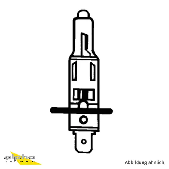 Solange Der Vorrat Reicht H1 Halogen Lampe 12V 55W P14,5S passend für Motorrad Beleuchtung