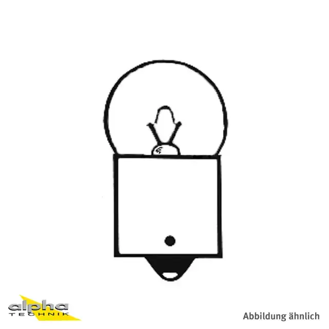 LAMPE 12V 10W BA15s Kugelbirnchen gelb Günstig