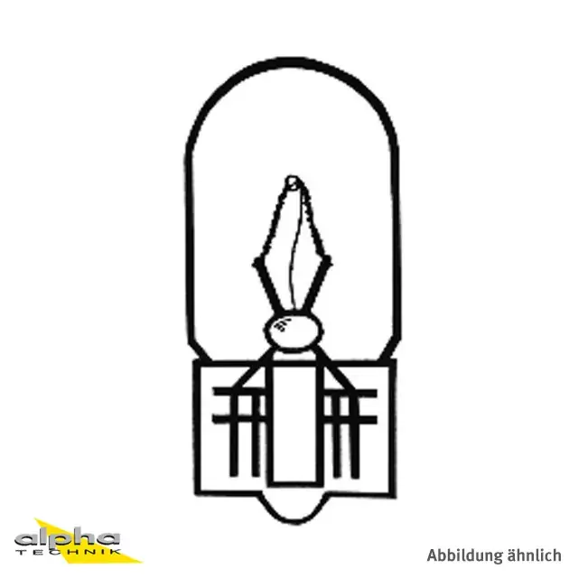 LAMPE 12V 3W W2.1x9.5d Glassockel Jetzt Kaufen