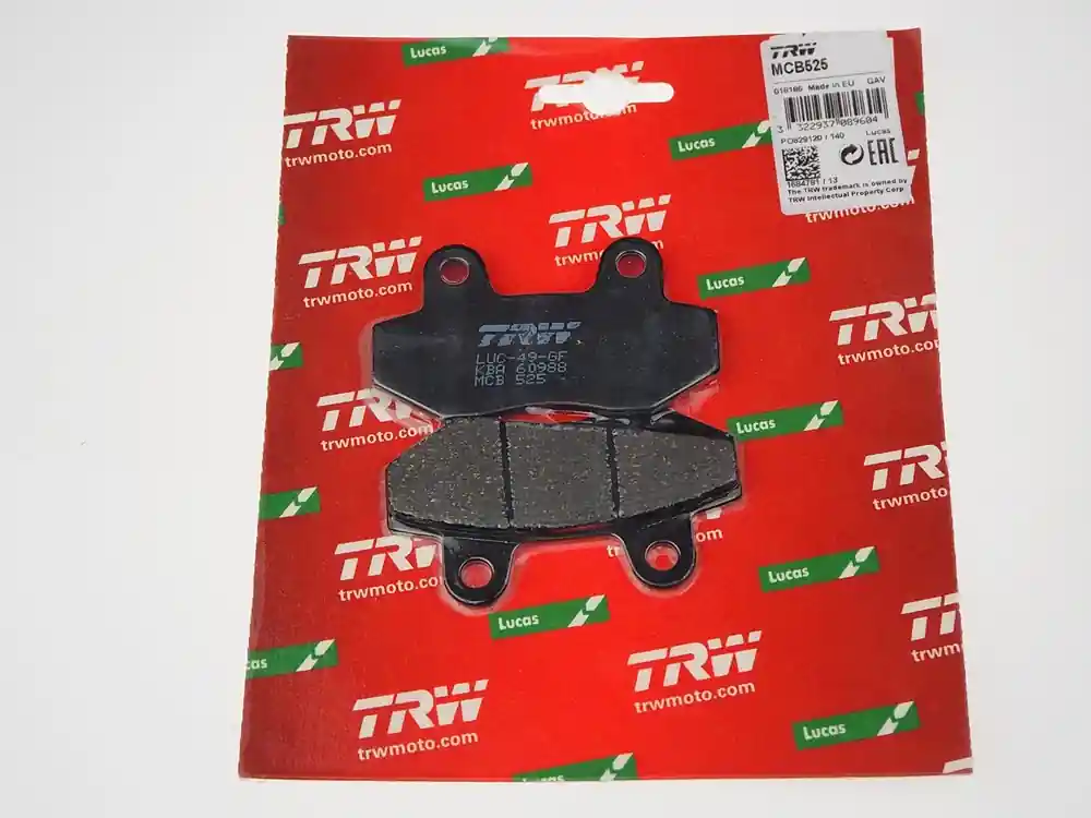MCB525, mcb 525: Lucas Scheibenbremsbeläge vorn MCB525, mcb 525 Abverkauf