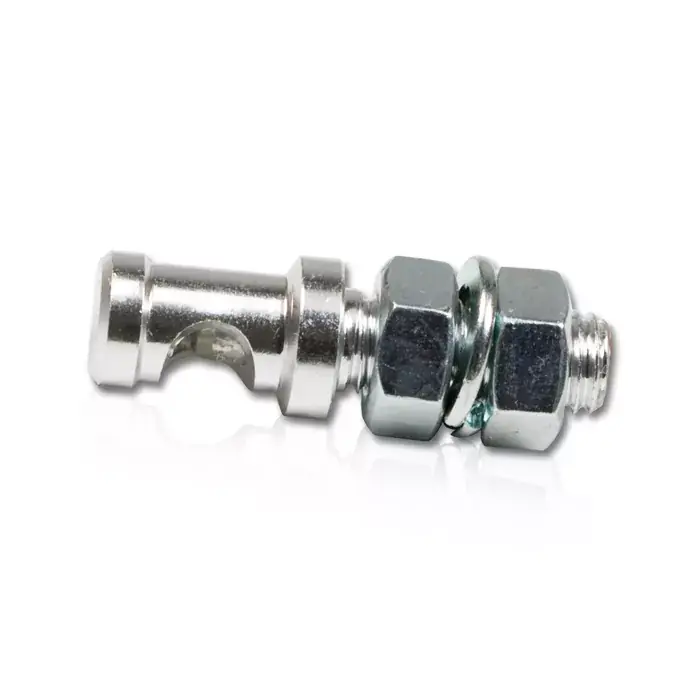 Preis Gesenkt LED-Leuchtschraube Pin M8 Chrom Aluminium