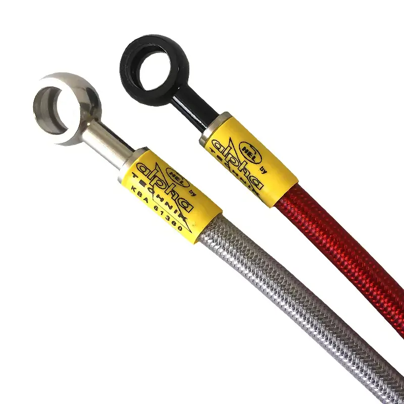 Schneller Versand HEL Stahlflexleitung passend für Sherco 2.5i/5.1i/5.5i 2012 – Edelstahl