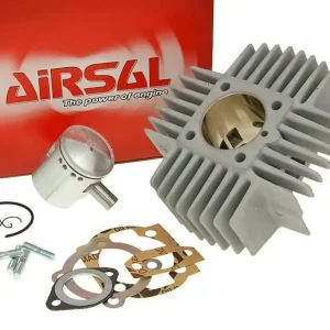 Jetzt Kaufen Zylinderkit Airsal Racing 68,4ccm 45mm mit langen Kühlrippen für Puch Automatik