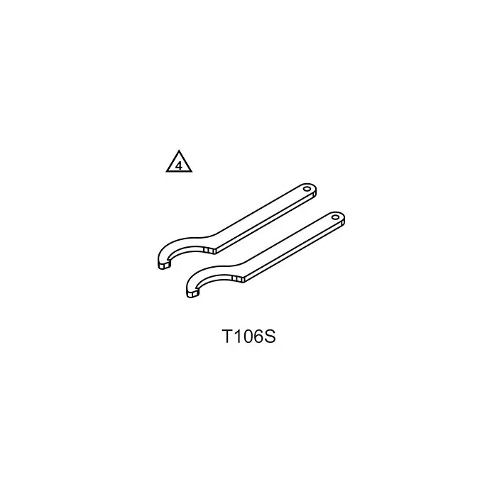 VORSPANNSCHLÜSSEL 4681 STAHL Finale Aktion