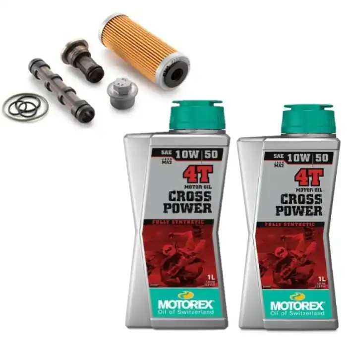 Echt Ölfilterkit + 2x Motorex 10W/50