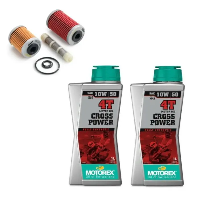 Sonderangebot Ölfilterkit + 2x Motorex 10W/50