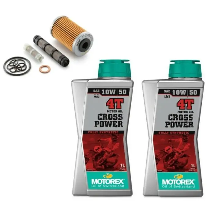 Ölfilterkit + 2x Motorex 10W/50 Meistverkauft
