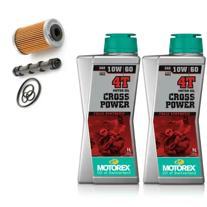 Saisonangebot Ölfilterkit + 2x Motorex 10W/60
