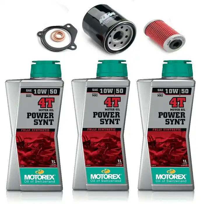 Versand Am Gleichen Tag Ölfilterkit + 3x Motorex 10W/50