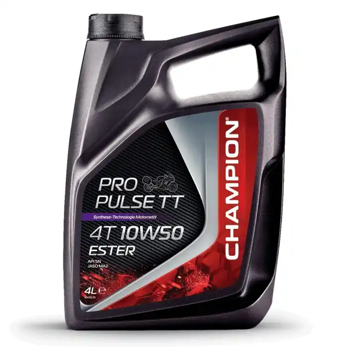 Markenprodukt Champion 4T Öl 10W-50 Ester Pro Pulse TT 4Liter