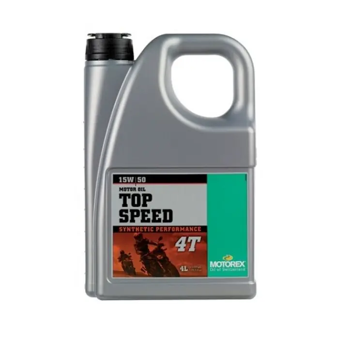 Motorex Sae 15W/50 Top Speed 4T Motorenöl 4 Liter Sonderaktion
