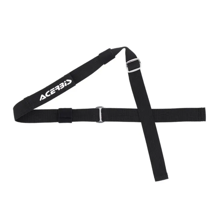 Kostenloser Versand Acerbis Haltegurt Motorrad Riemen Schlaufe hinten Schwarz