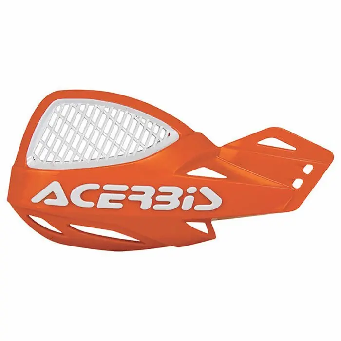 Sonderaktion Acerbis Handschutz UNIKO Vented Orange 2 Weiß inkl. Anbaukit