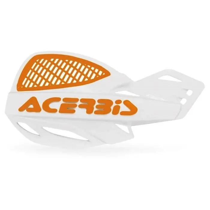 Highlight Acerbis Handschutz UNIKO Vented Weiß Orange inkl. Anbaukit