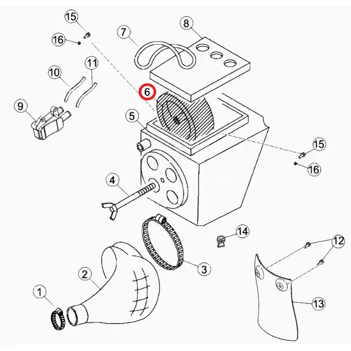 Beta Luftfilter RR 50 MY16 Abverkauf