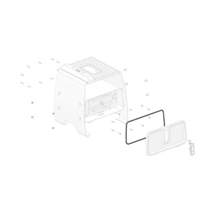 Neuheit Dichtung für den Deckel des Ladegerätgehäuses