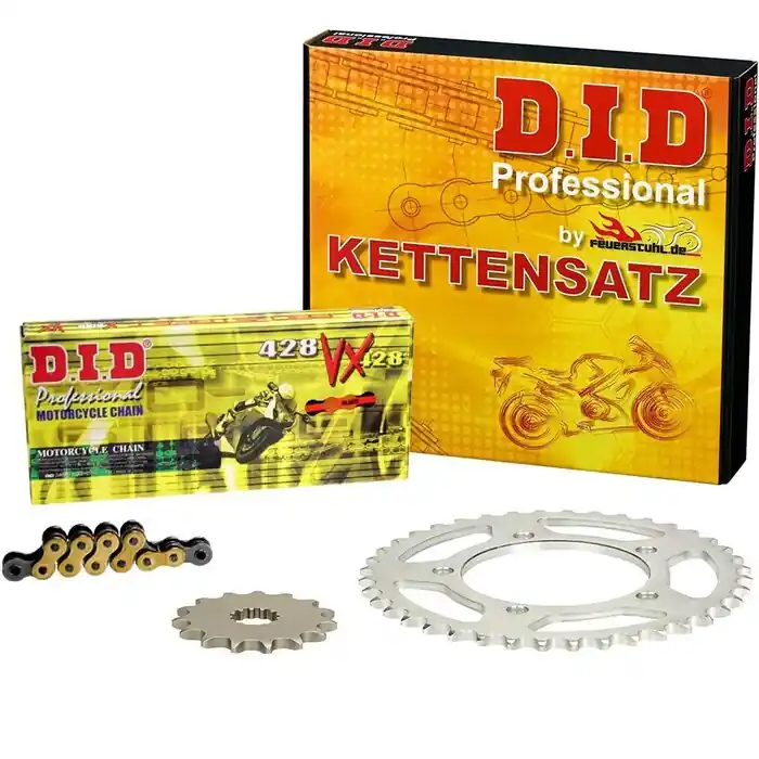 DID Kettenkit Beta RR125LC 11- DID X-Ringkette 428VX Begrenztes Angebot