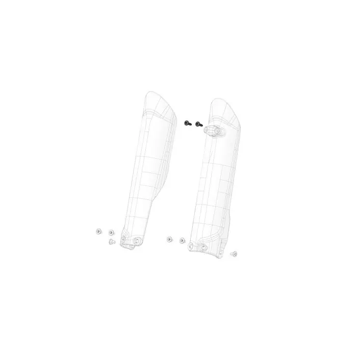 Kostenfreie Lieferung Brake bracket screws on fork guard