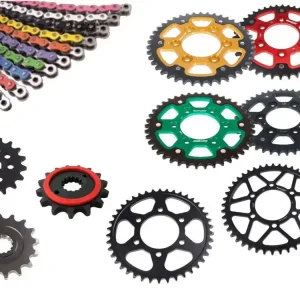 Enuma Kettensatz passend für Kawasaki Z 1000/ZR1000 ZRT00B /C /ABS (Bj.07-09) 525 MVXZ-2 Kette farbi Finale Aktion