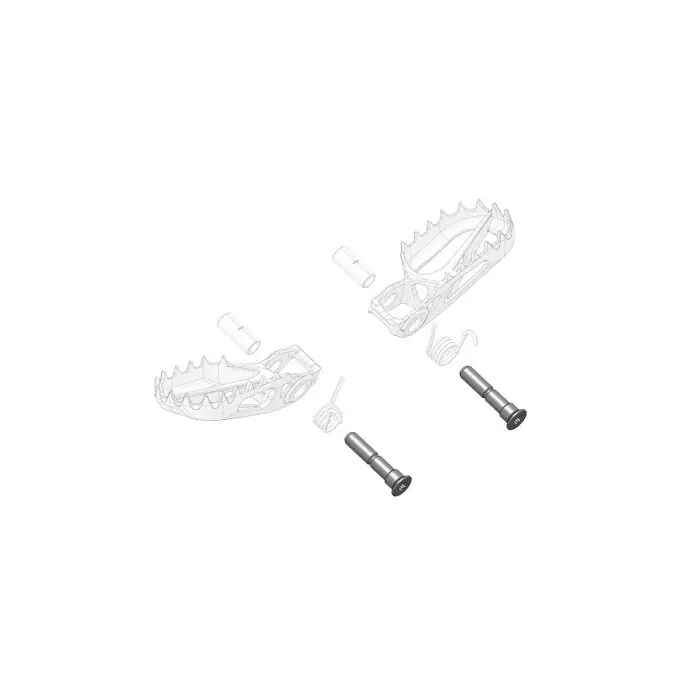 Foot peg pin Gratis Versand