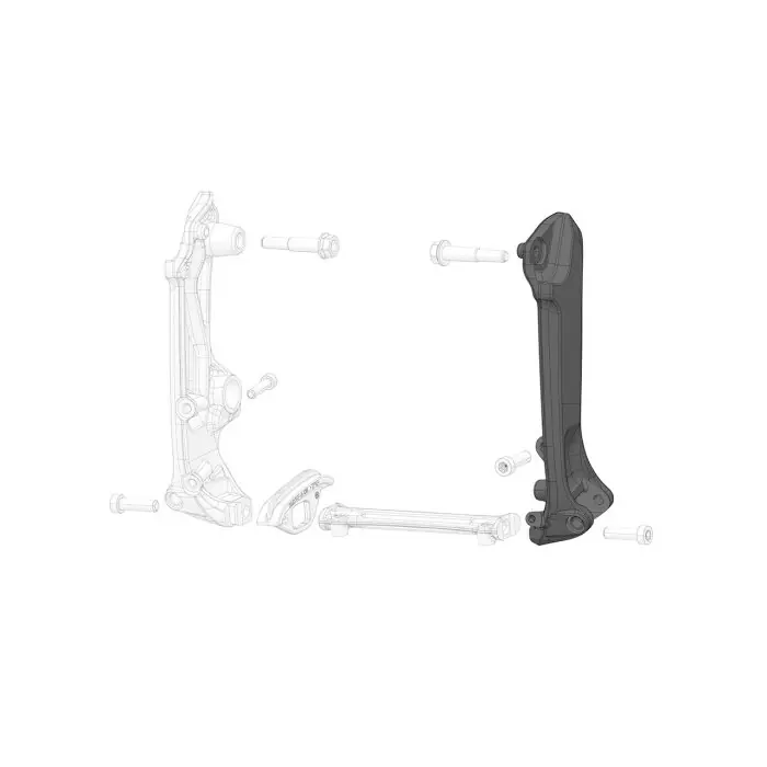 Forged Frame Side Plate Right Sichere Zahlung