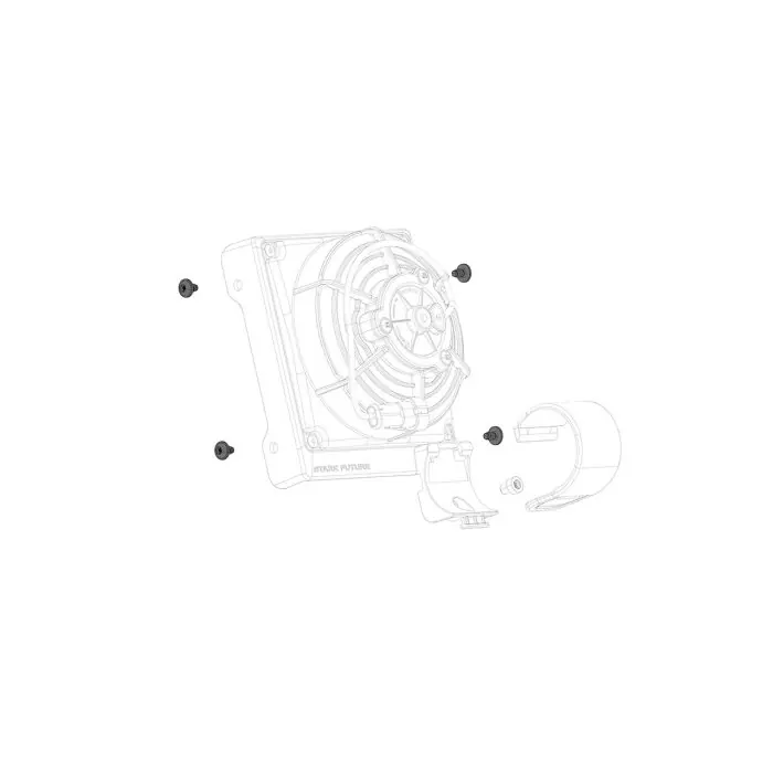 Fan side screws Begrenztes Angebot