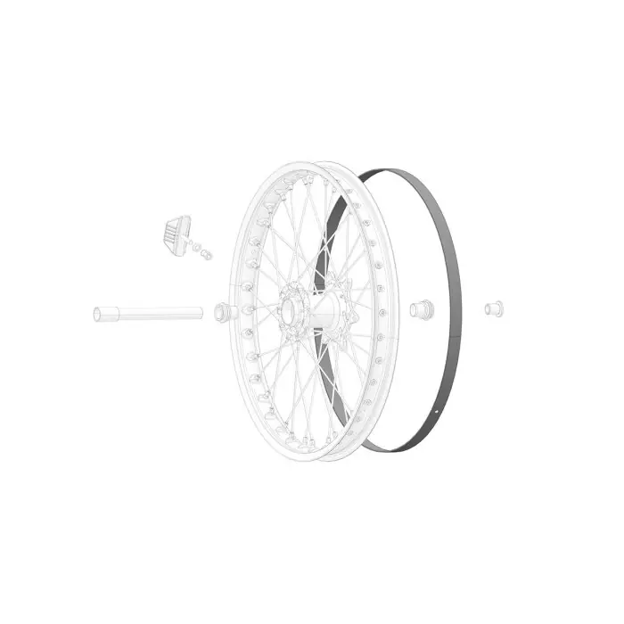 Felgenband 21" Vorne Gratis Versand