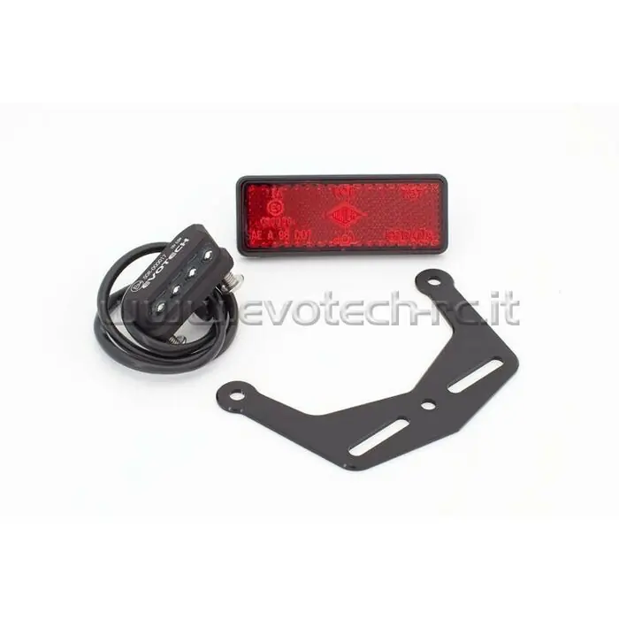 Kostenloser Rückversand Evotech Kit 1 Gerade Reflektor Halter Kennzeichen Beleuchtung