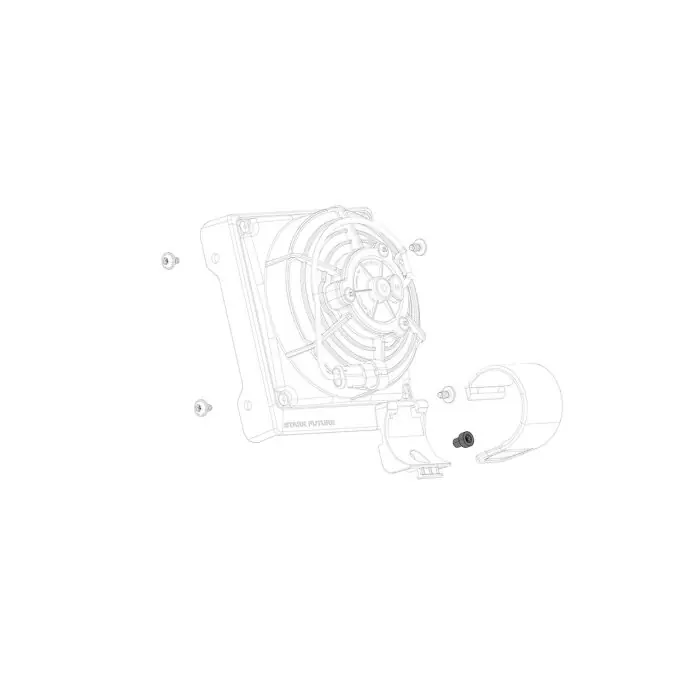 Top-Preis Fan lower bolt