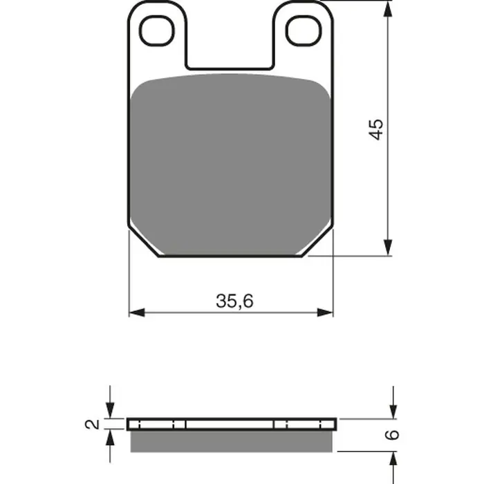 Goldfren Bremsbeläge 121 AD Keramik-Karbon Abverkauf