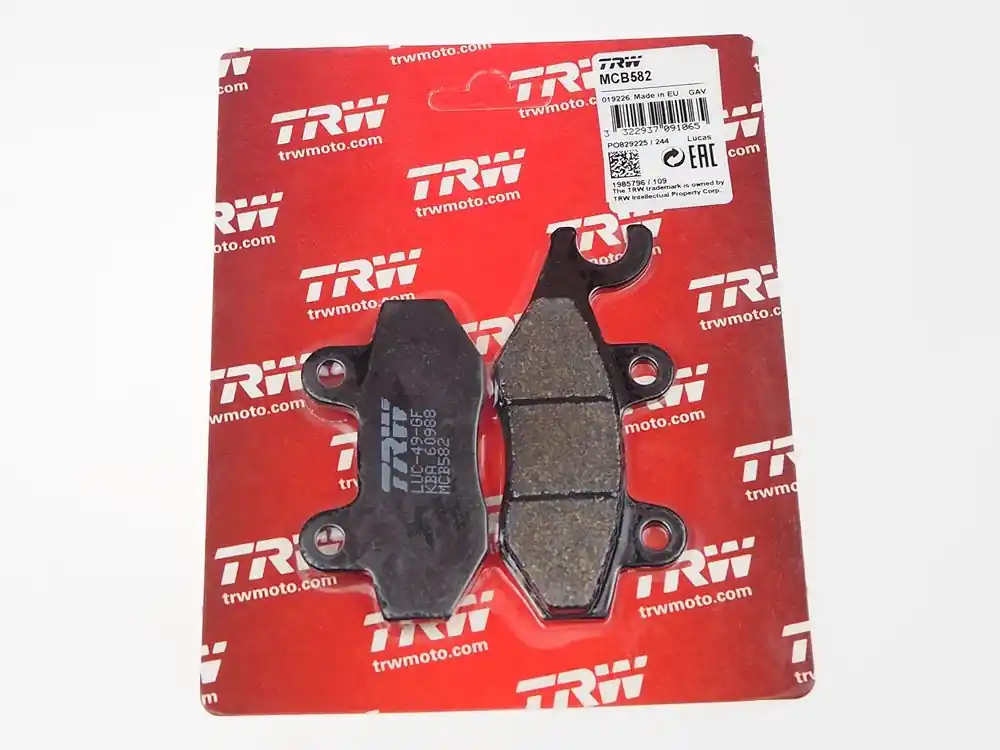 Solange Der Vorrat Reicht MCB582, mcb 582: Lucas Scheibenbremsbeläge vorn links MCB582, mcb 582