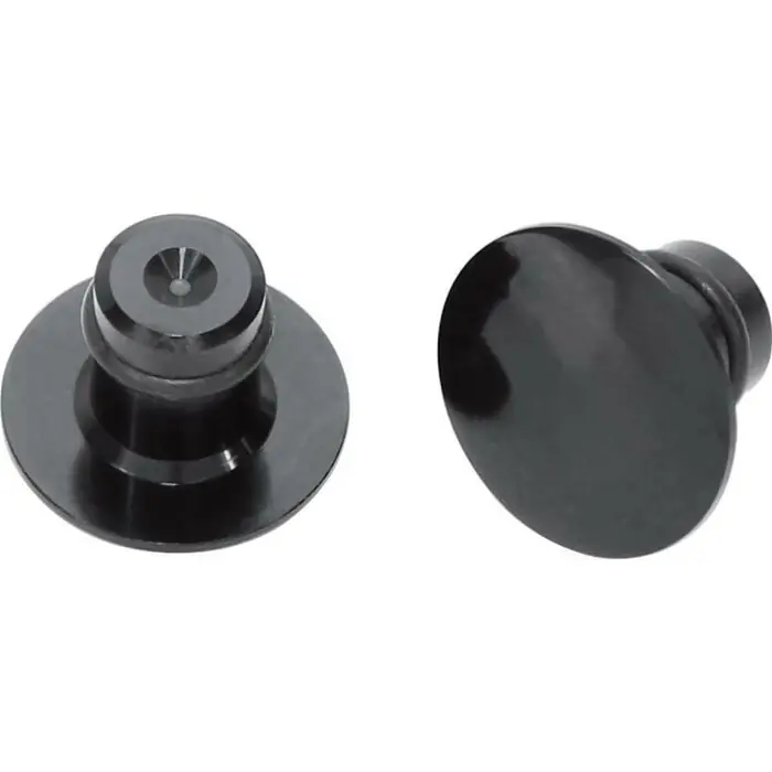 Highsider CNC 1Paar Spiegel Abdeck Stopfen Kappen M10 Schwarz Versand Am Gleichen Tag