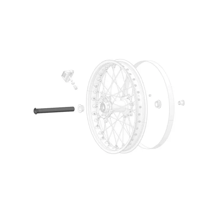 Kostenfreie Lieferung Hintere Radachse