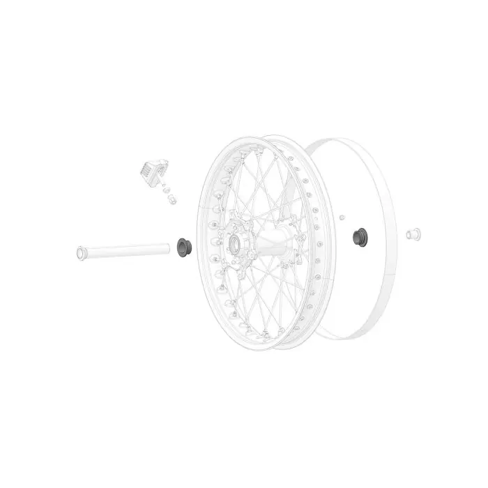 Garantierte Lieferung Hinterraddistanzscheibe (1 Stück)