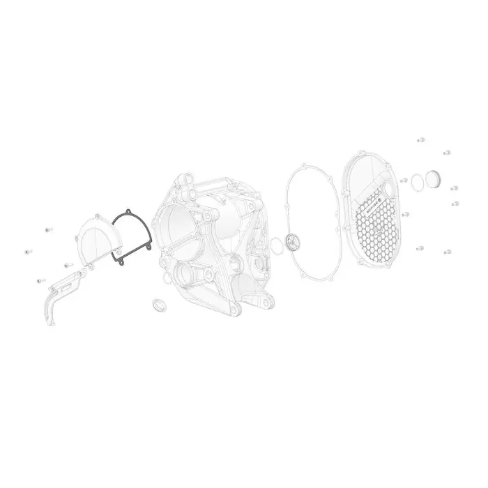 Left Motor Cover Gasket Billig