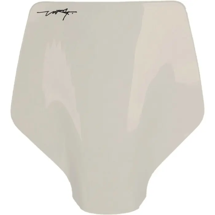 Letzte Chance Number plate Weiß