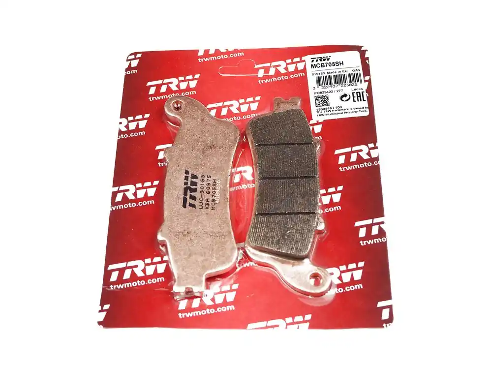 Zertifiziert MCB705SH, mcb 705 sh: Lucas SINTER-Scheibenbremsbeläge hinten MCB705SH, mcb 705 sh