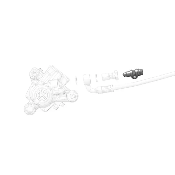 Rear Brake caliper bleeder + cover Preisreduziert