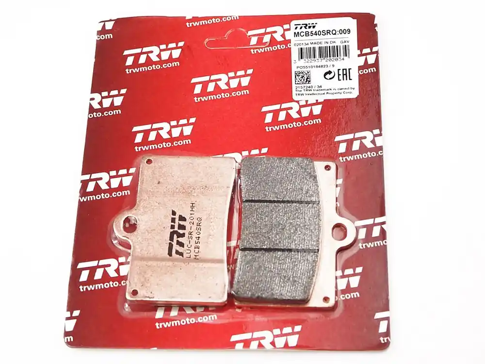 MCB540TRQ Lucas Vorderrad Track-Racing-Sinterbelag Highlight