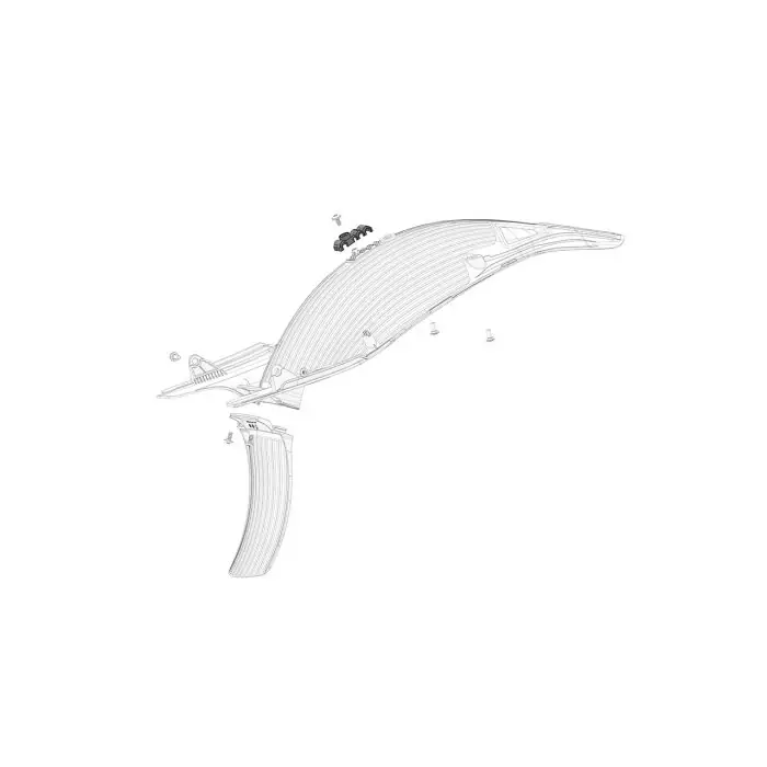 Rear fender cable bracket Versand Am Gleichen Tag