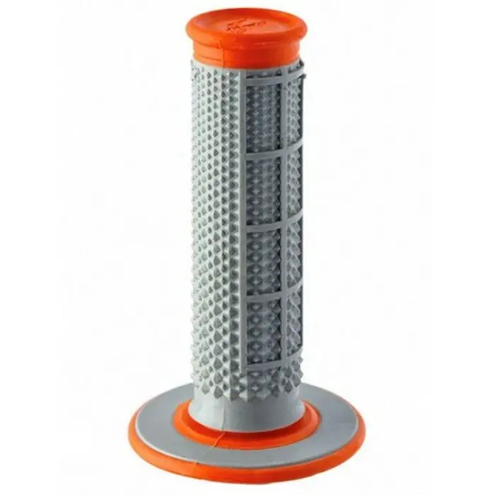 Renthal Griffe Duallayer Tapered Orange Grau G164 Finale Aktion