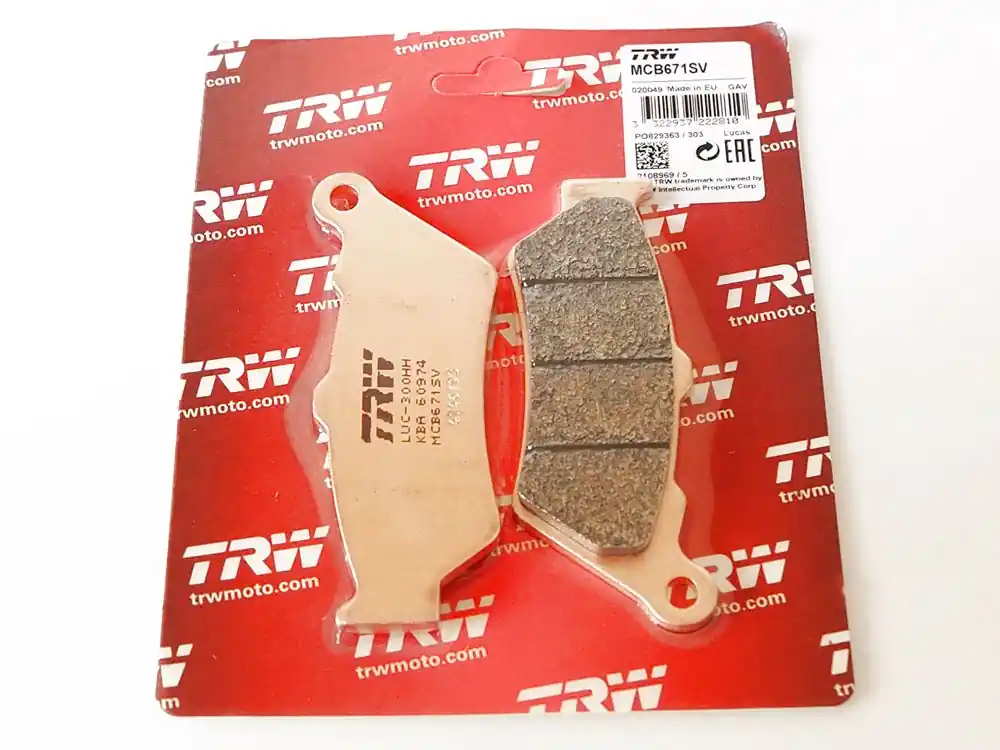 MCB671SV Lucas Sinter Scheibenbremsbeläge vorn BMW / Royal Enfield / Yamaha / Zero Jetzt Bestellen