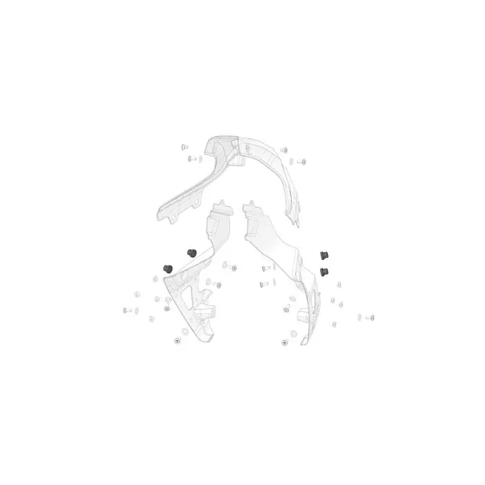 Neuheit Rubber rivet