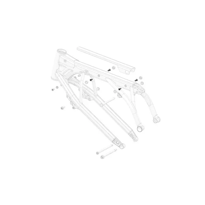 Seat Base front Frame Bushing Screw Kostenloser Rückversand