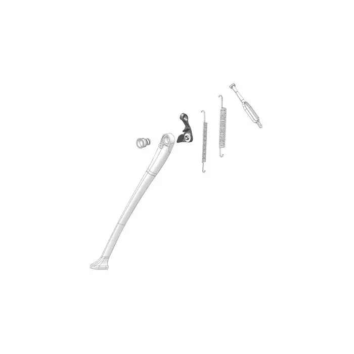 Seitenständerhalterung Nur Für Kurze Zeit